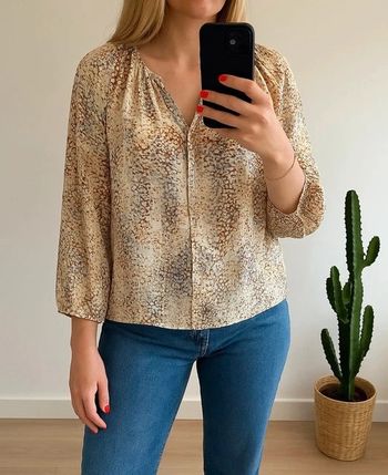 Blouse fluide imprimé abstrait taille 36 - See U Soon