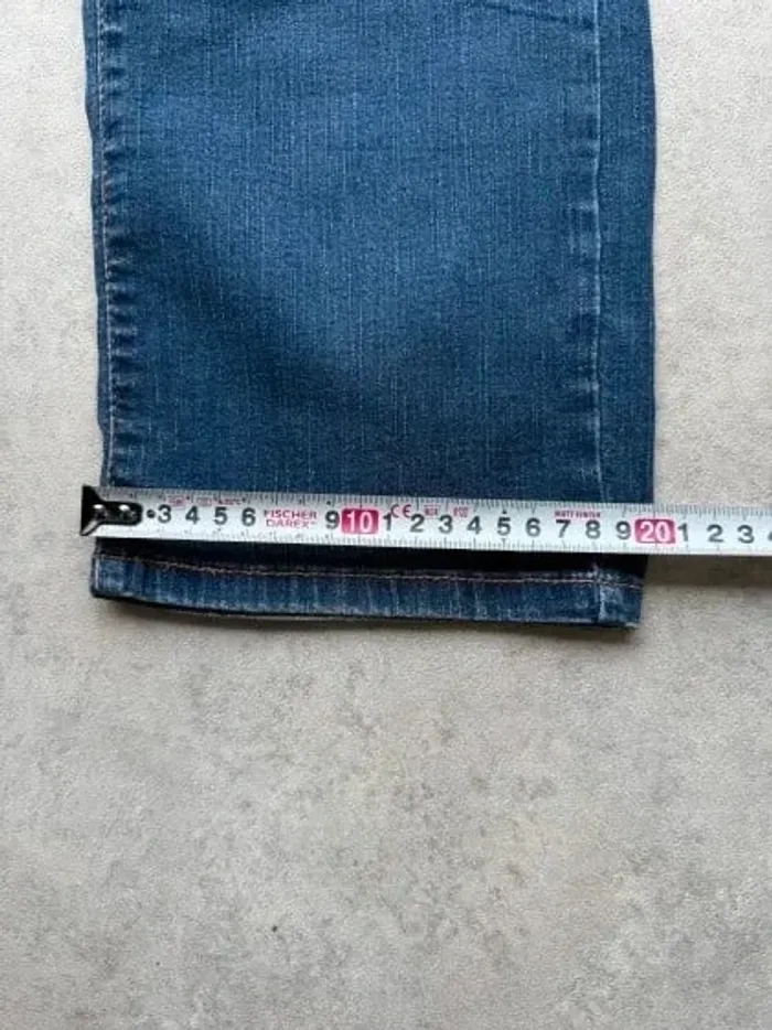 Jeans Levi's 512 W30 FR40 coupe droite bleu Femme Women pan531b - photo numéro 5