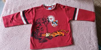 tee-shirt manche longue 9 mois 
Bébé garçon tigrou Disney baby