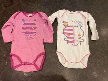 Lot de 2 body absorba 12 mois