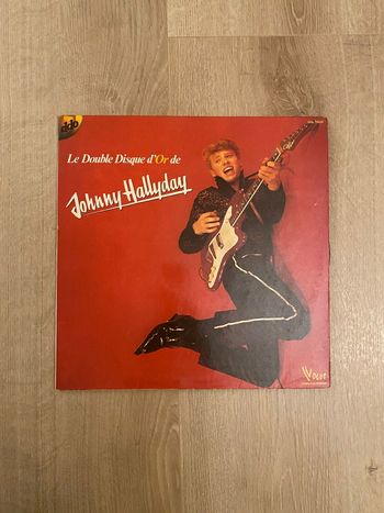 Johnny Hallyday Le Double Disque D'or 33T Vinyle 