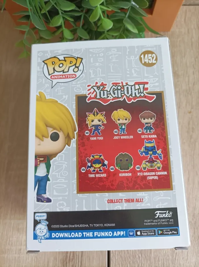 Figurine Joey Wheeler Funko Pop Animation Yu-Gi-Oh ! - photo numéro 3