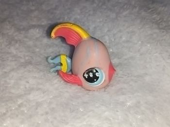 Littlest Pet Shop LPS Poisson #884 - Vintage Hasbro