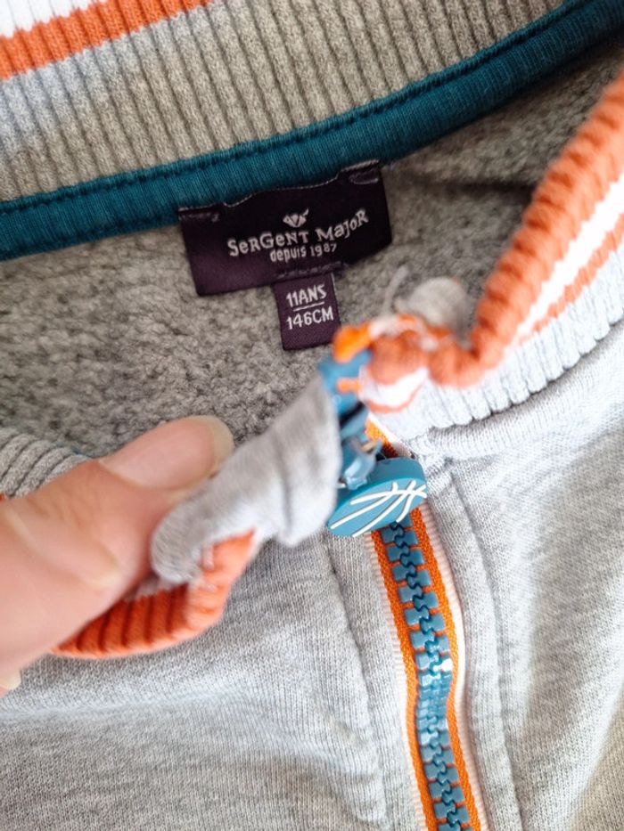 Veste zippée taille 11 ans - photo numéro 3