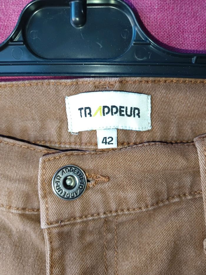 Pantalon marron taille 42 - photo numéro 4
