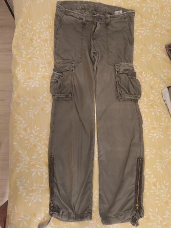 Pantalon Temps des Cerises Femme Taille 31 Beige
