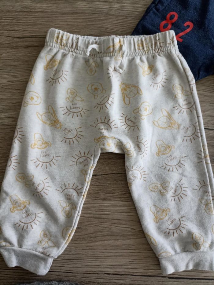 Lot 3 pantalons 9 mois - photo numéro 2