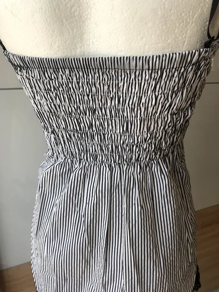 Belle robe été L 38 style marinière - photo numéro 7