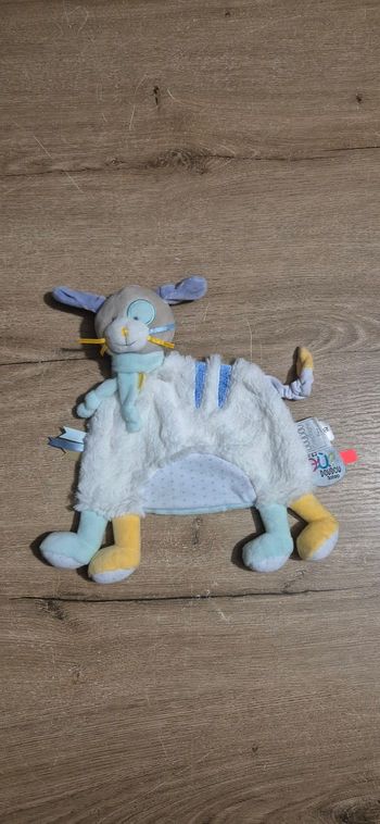 Doudou plat Tatoo Papatte le chien 