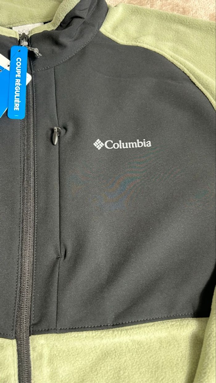 Columbia polaire sage peak vert taille M - photo numéro 2