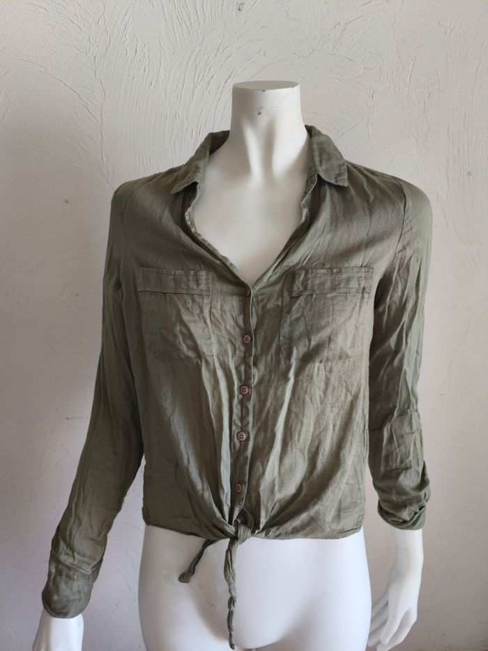 Chemise kaki