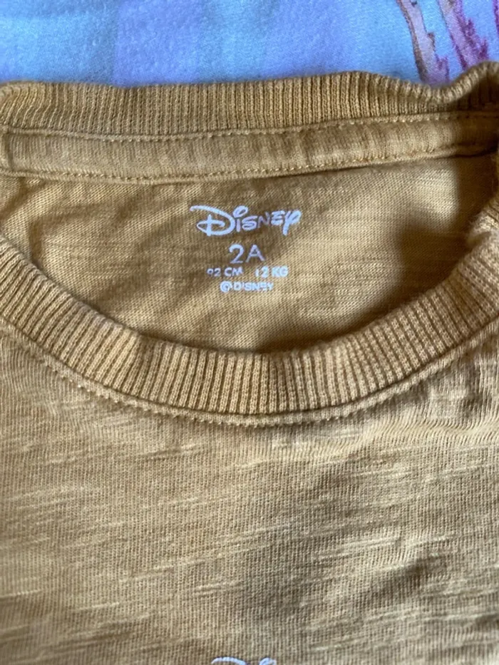 Ensemble salopette et t shirt Disney Winnie bébé 2 ans - photo numéro 3