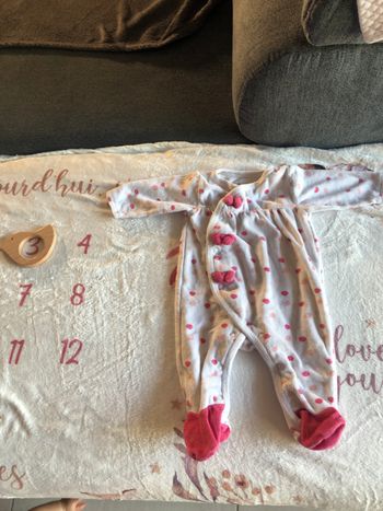 Pyjama velours 3 mois