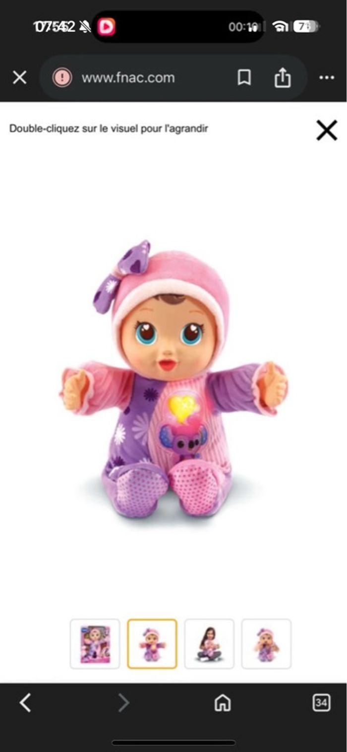 Vtech poupée joue à cache cache - photo numéro 4