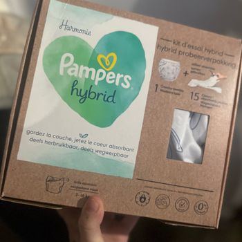 Pampers kit hybride couche lavable