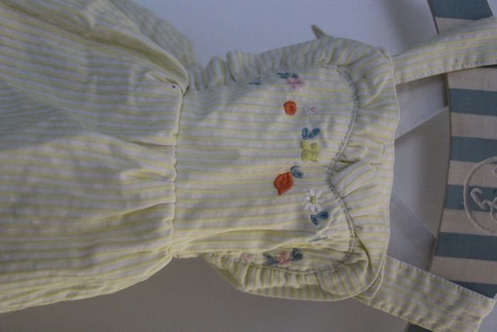 Robe bébé fille neuve avec culotte - photo numéro 2