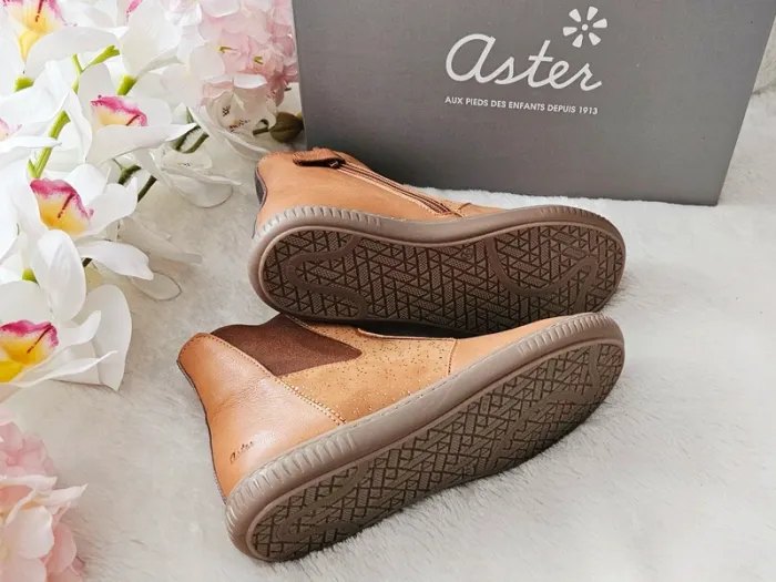 Bottes Bottines cuir Zip Aster T32 - photo numéro 2