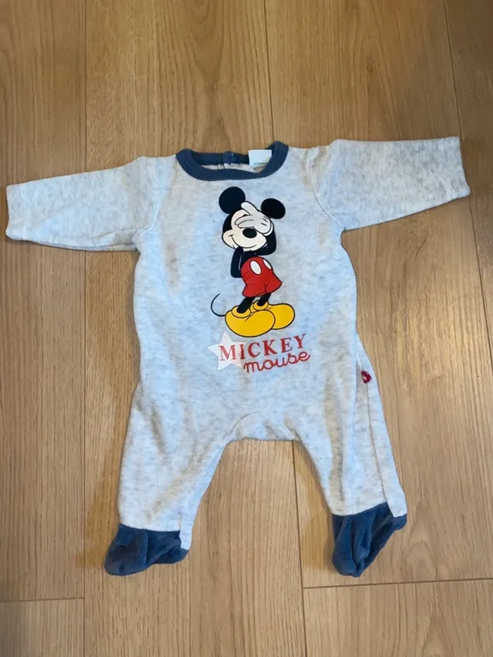 Pyjama Disney Mickey Mouse - Taille Naissance