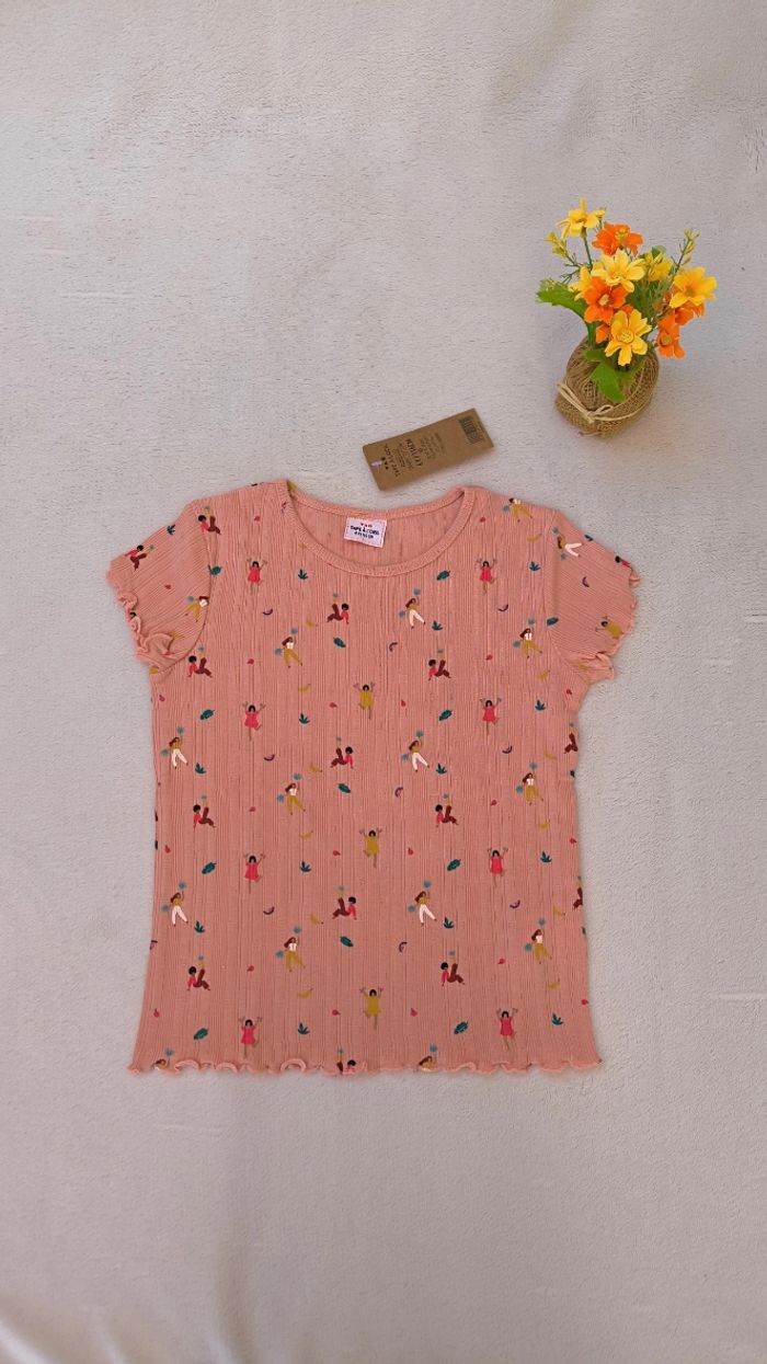 T-shirt fille TAO 6 ans - photo numéro 1