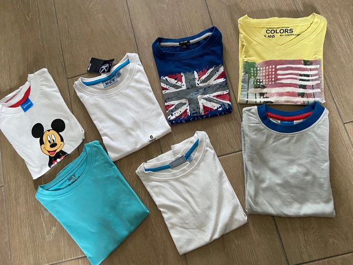 Lot de 7 t shirts MC