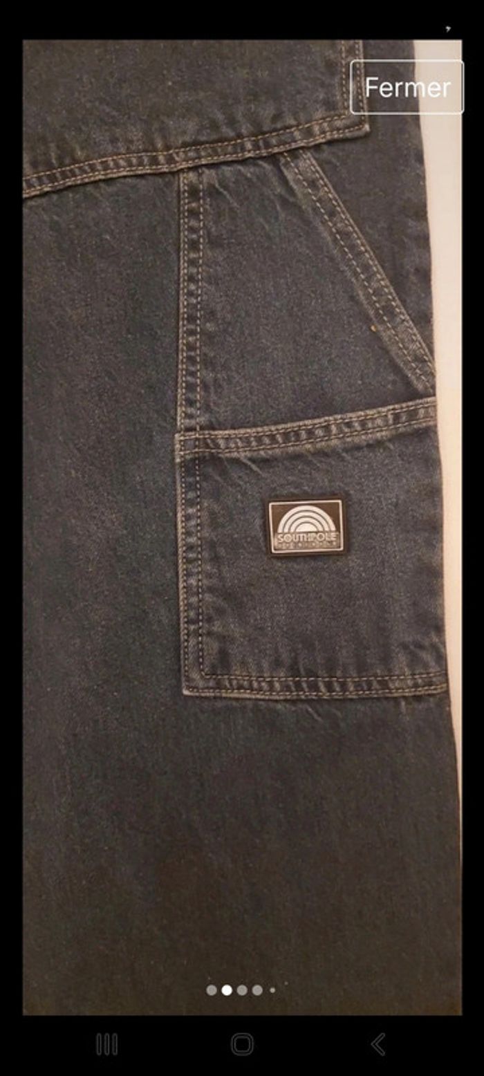 Jean denim baggy Southpole taille 40 - photo numéro 3