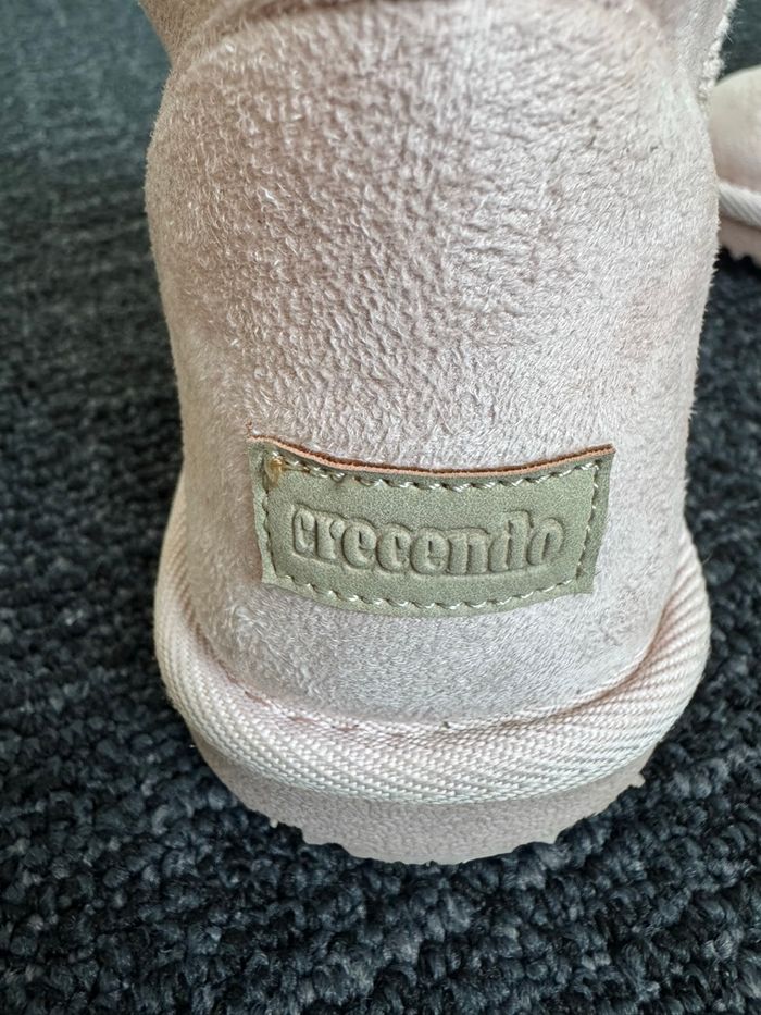 Bottines neuves * 33  * coloris rose poudré - photo numéro 4