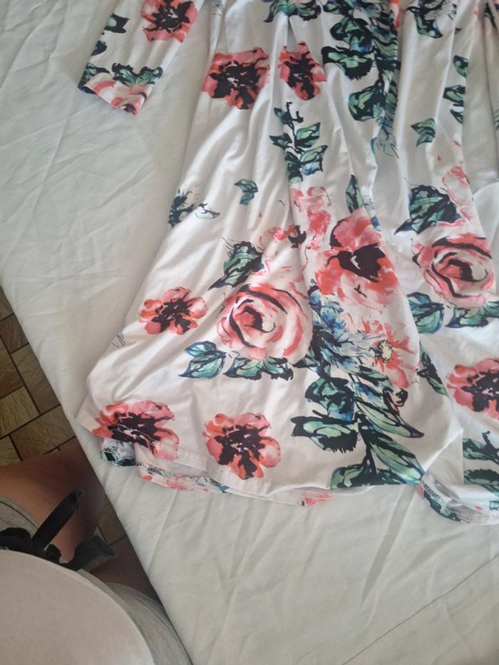 Robe longue fleurie# - photo numéro 5