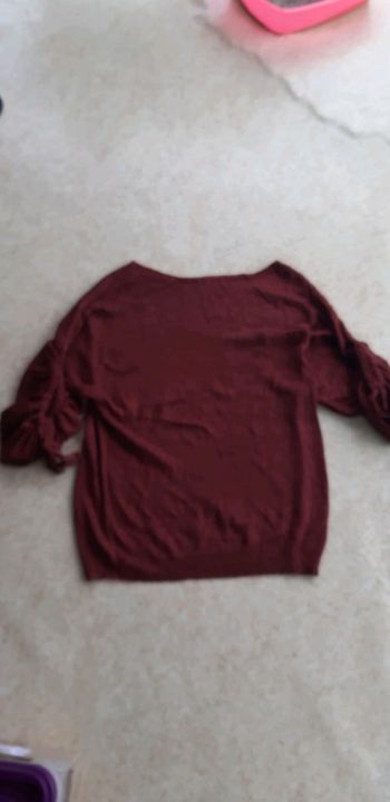 Joli pull marron