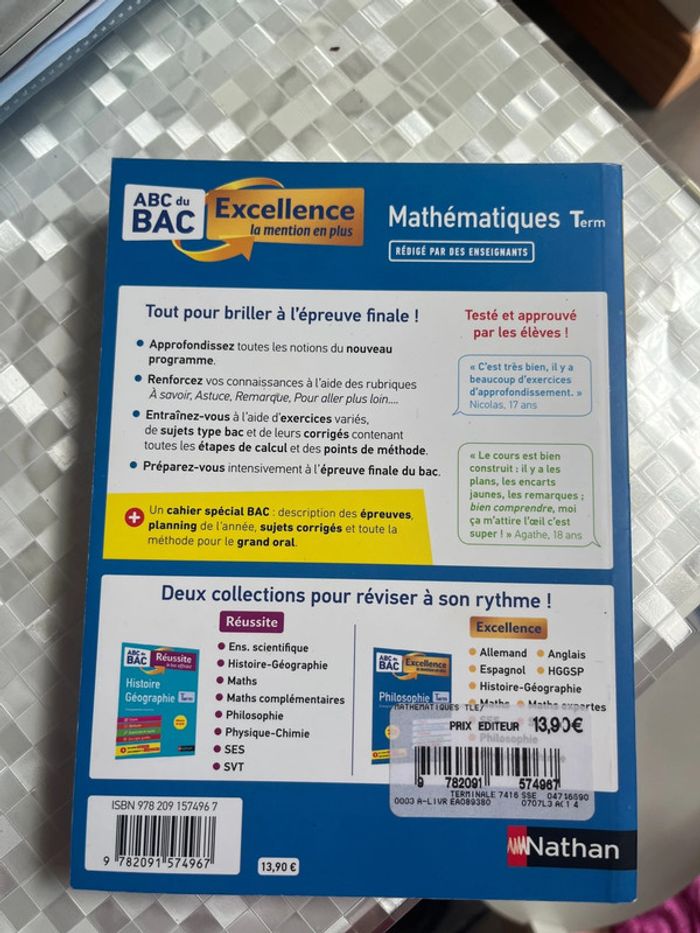 ABC du bac livre bac de maths - photo numéro 2