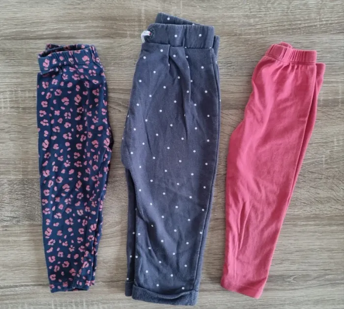 Lot de 3 leggings pantalon de survêtement - photo numéro 2