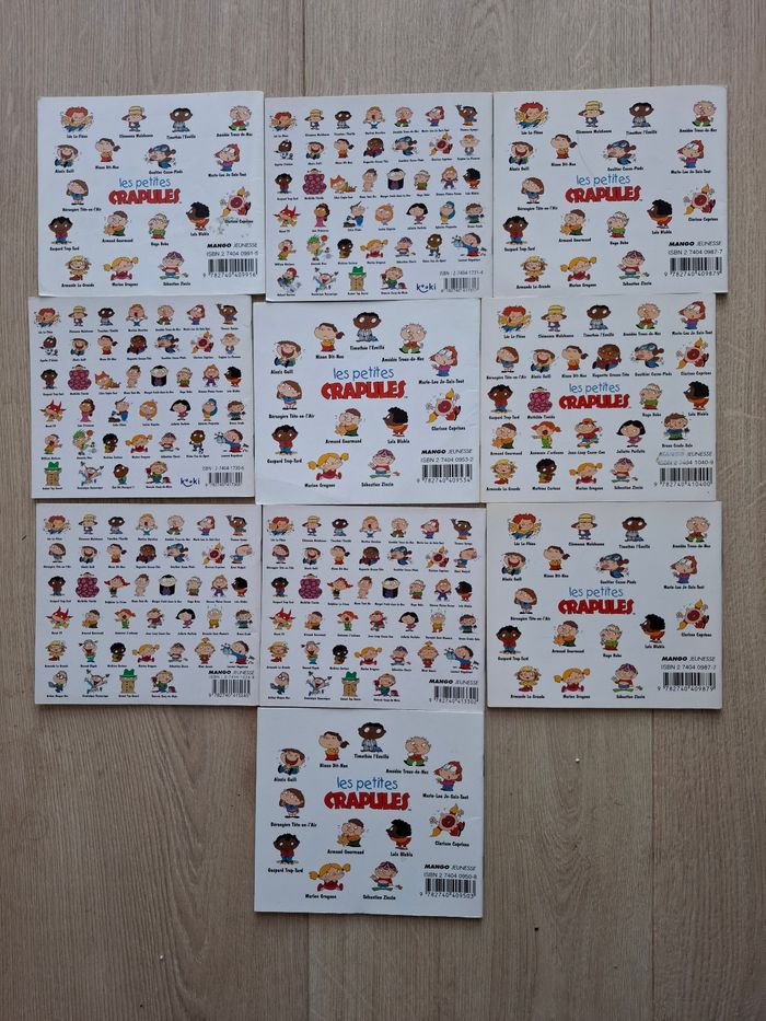 Lot de 10 livres Les petites crapules en bon état - photo numéro 2