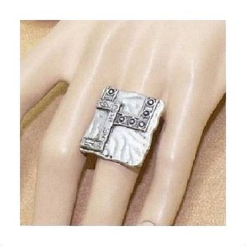 Bague Réglable Métal Argenté