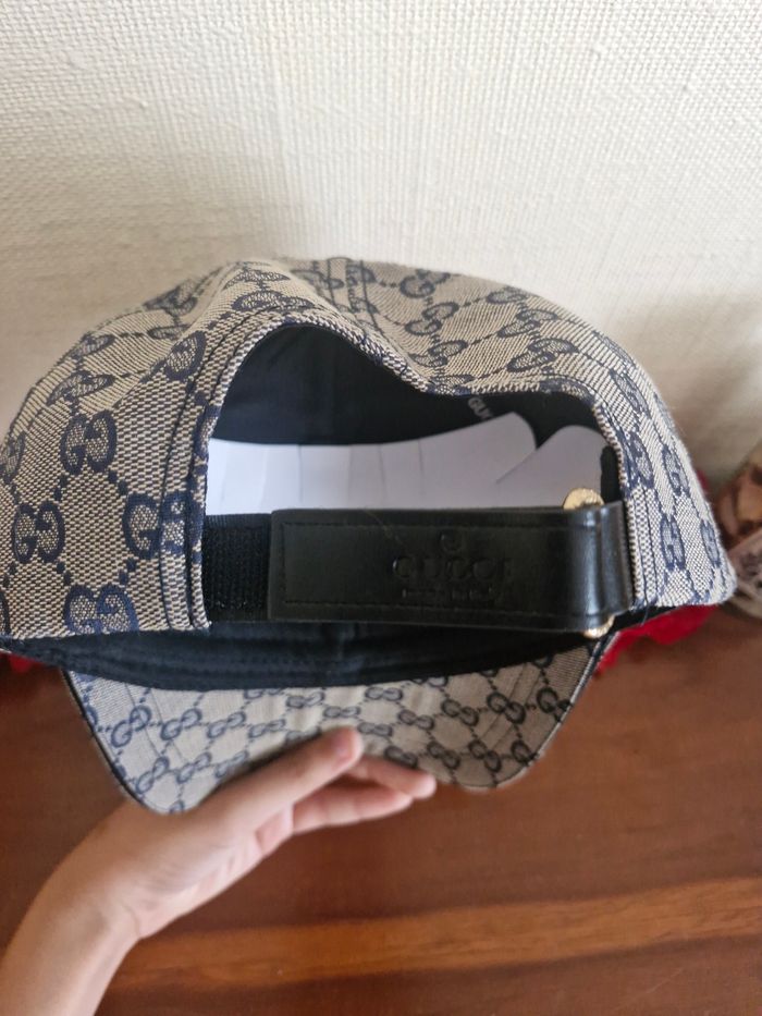 Casquette gucci bleu - photo numéro 7