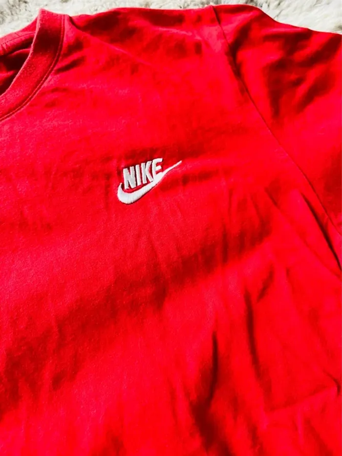 Tee-shirt Nike rouge - photo numéro 2