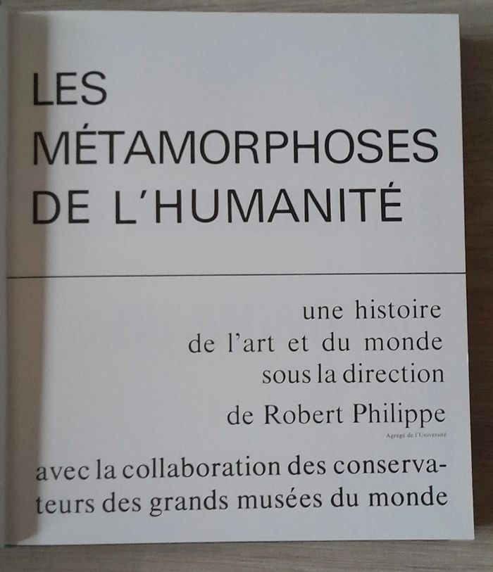 Les métamorphoses de l'humanité les découvertes histoire de l'art et du monde - photo numéro 6