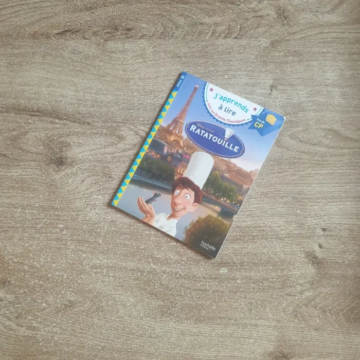 ⭐ Livre Ratatouille J'apprends à lire Hachette éducation #emyfleury_livres