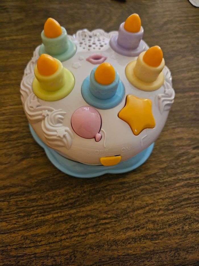 Jouet gâteau anniversaire 🎂 en Anglais - photo numéro 2