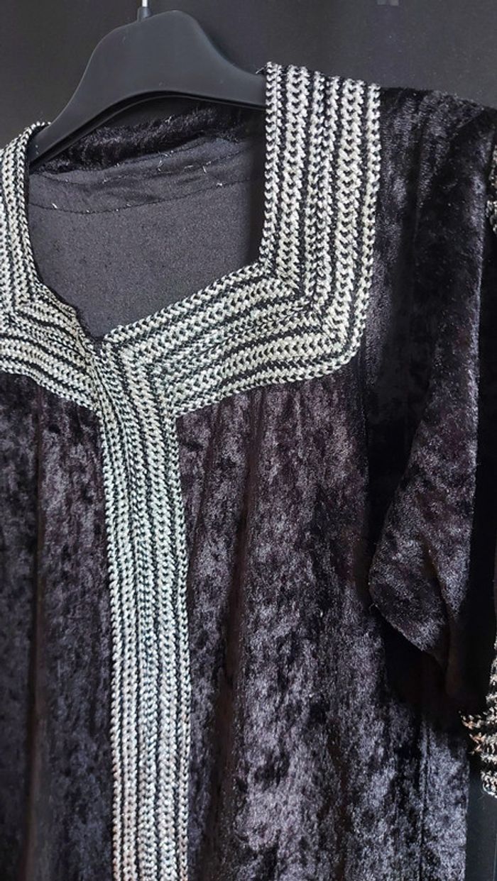 Abaya style velour - photo numéro 2