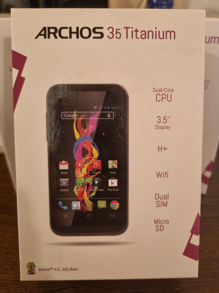 Téléphone Archos 35 titanium neuf