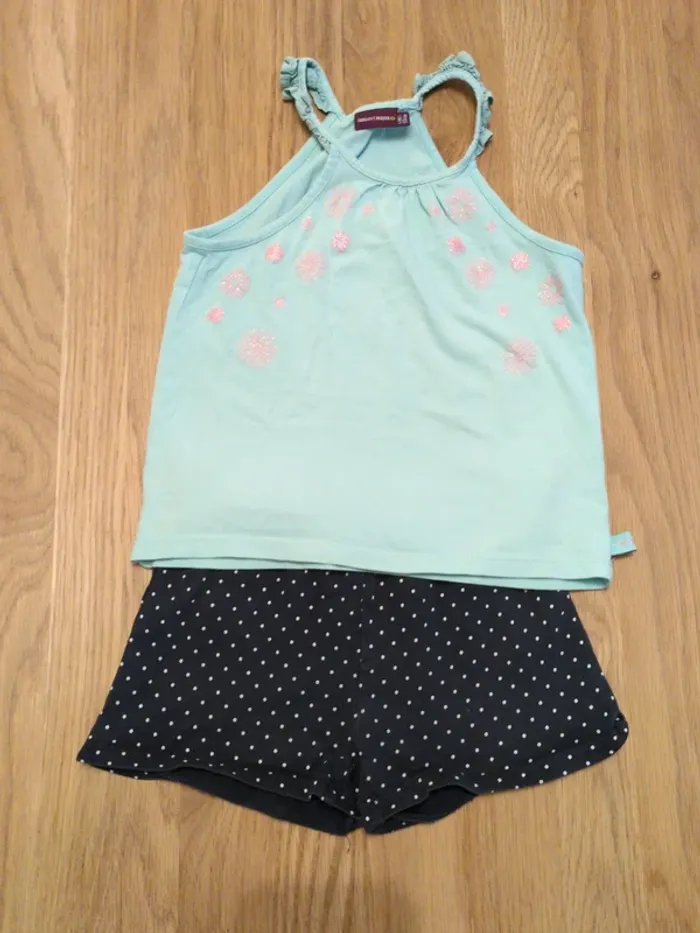 Ensemble short débardeur