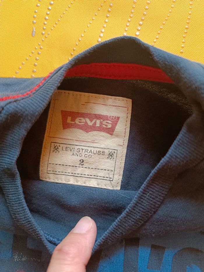Tee-shirt manches courtes Levi's 2 ans - photo numéro 2
