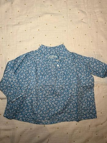 Blouse fleurie - la bacille d’amour - 2 ans