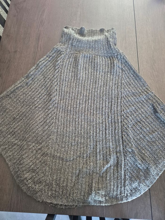 Poncho gris - Taille unique - photo numéro 2
