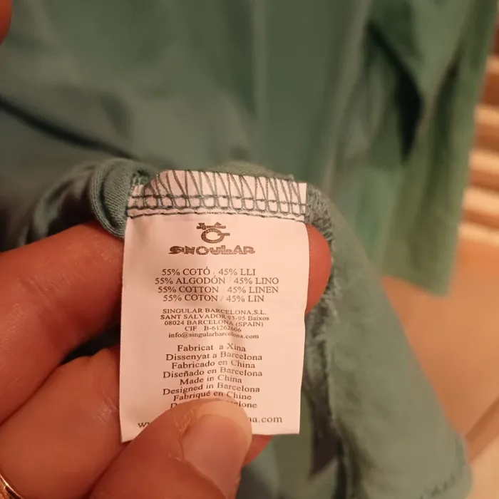 Tunique turquoise femme taille 40/42 , Singular - photo numéro 3