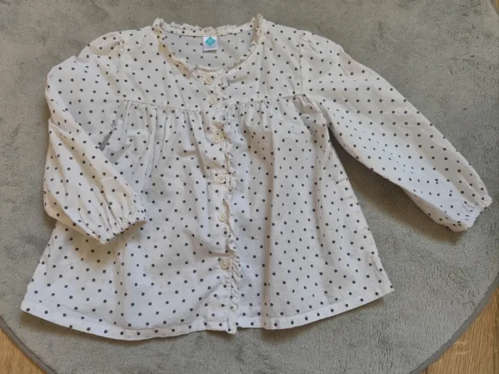 Chemise manche longue 36 mois