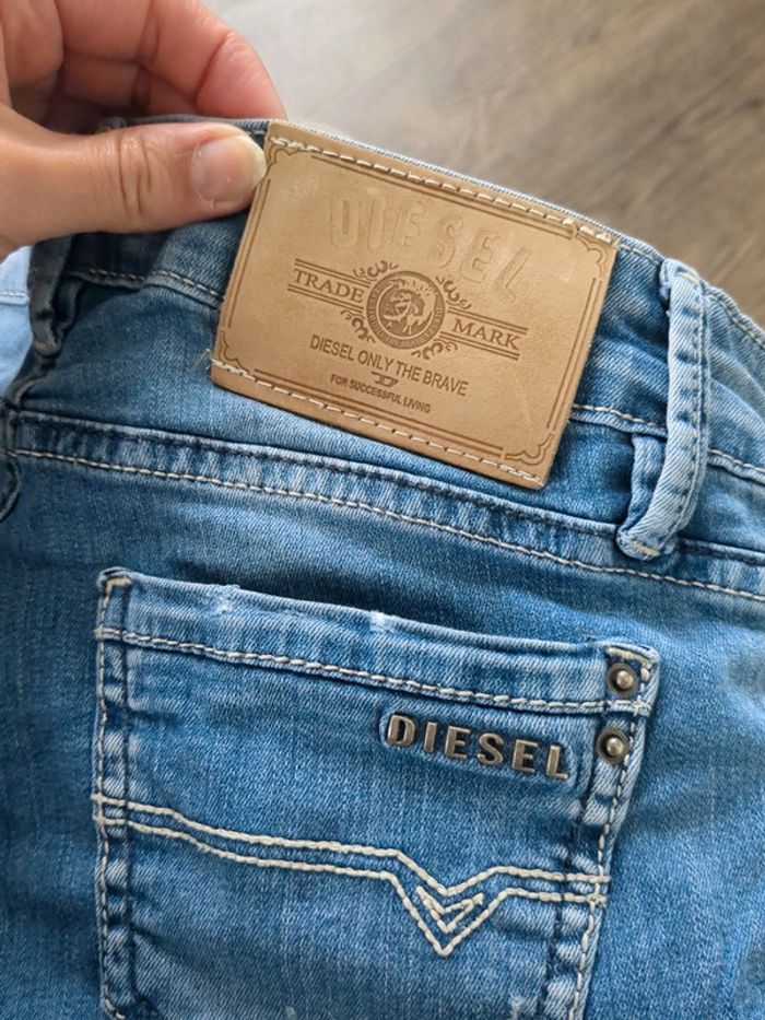Short en jean Diesel - photo numéro 11