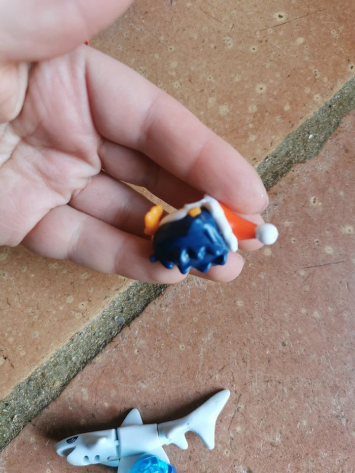 Figurine en plastique thème marin lot de 4 - photo numéro 5