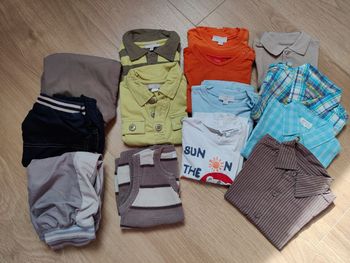 Lot vêtements garçon printemps été 12 mois