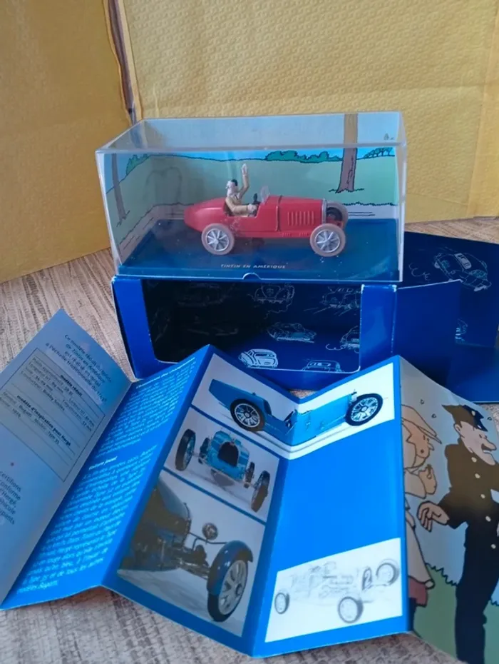 En voiture Tintin en Amérique Hergé moulinsart 2006 - photo numéro 2
