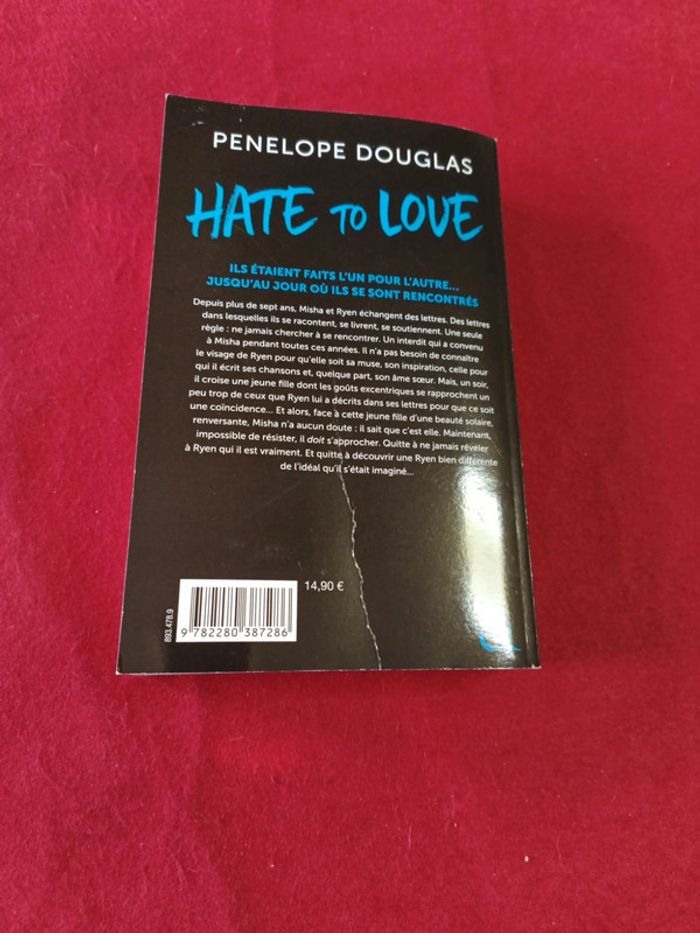 Hate to love " Penelope Douglas " New Adult - photo numéro 12